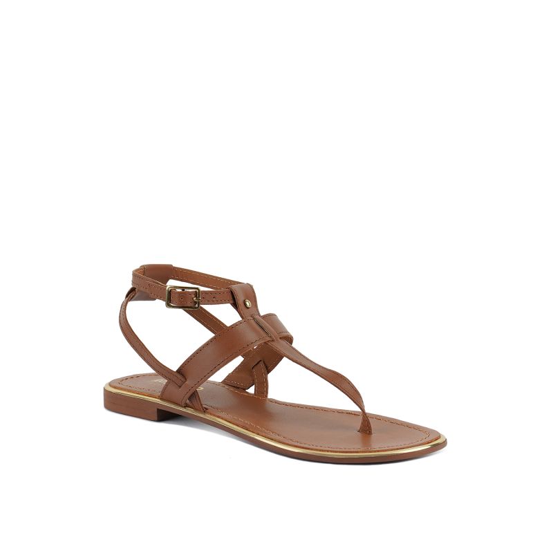 Irene Tan Flat Thong Sandals image