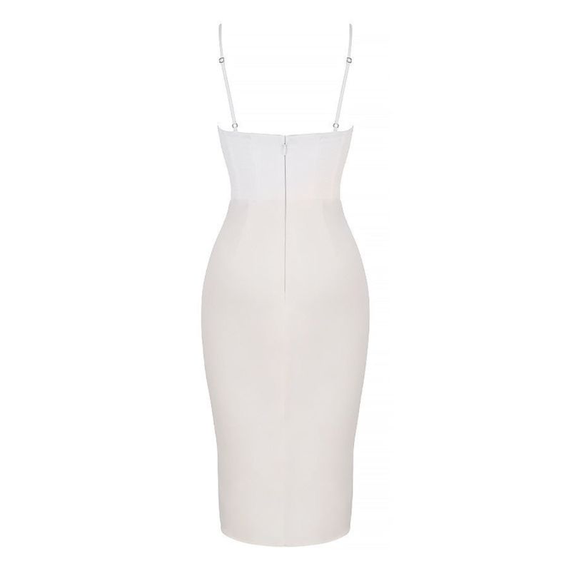 Isabell Dress - White image