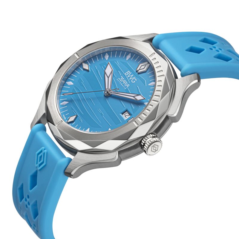 Isaria Sky Blue Men's Swiss Automatic Watch Made In Germany image