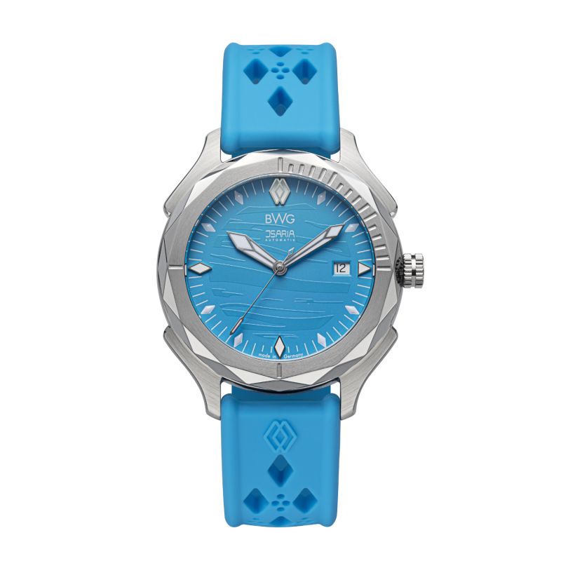 Isaria Sky Blue Men's Swiss Automatic Watch Made In Germany image
