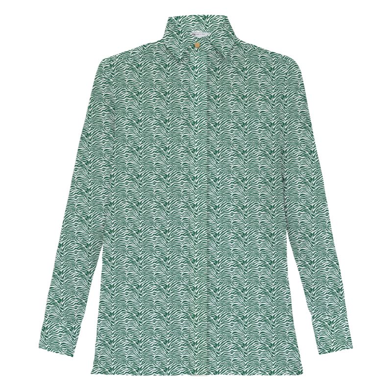 Patty Green Printed Shirt image