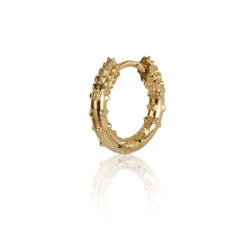 Small Hoop Earrings – Gold image