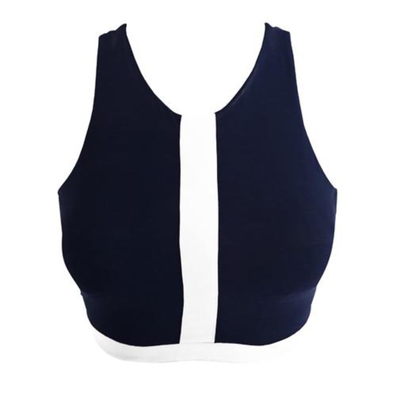 Charlotte Swim and Gym Top - Navy image