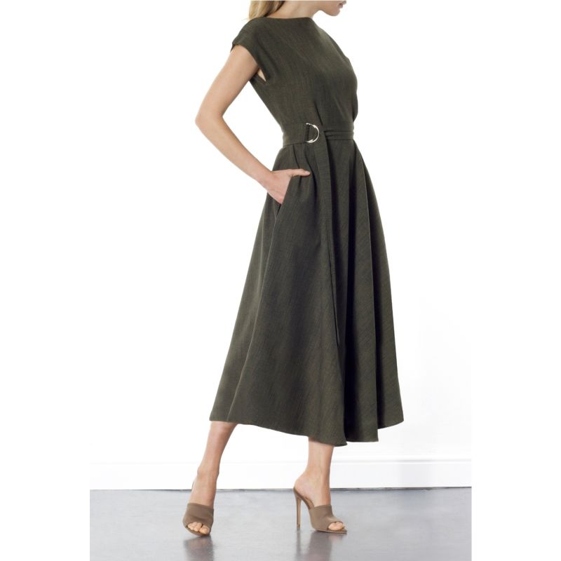 Stine Green Midi Dress image