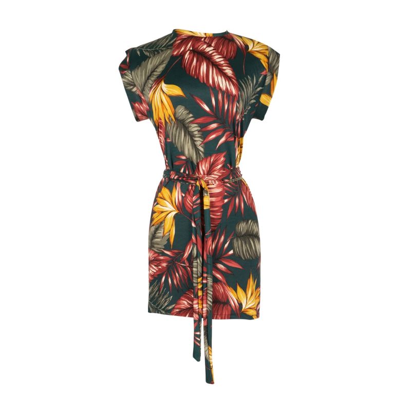 Lola Tropical Tunic with Tie image