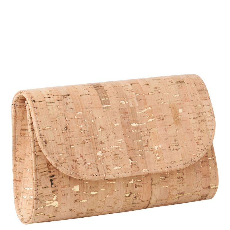 Didi Clutch Mini - Gold Cork image