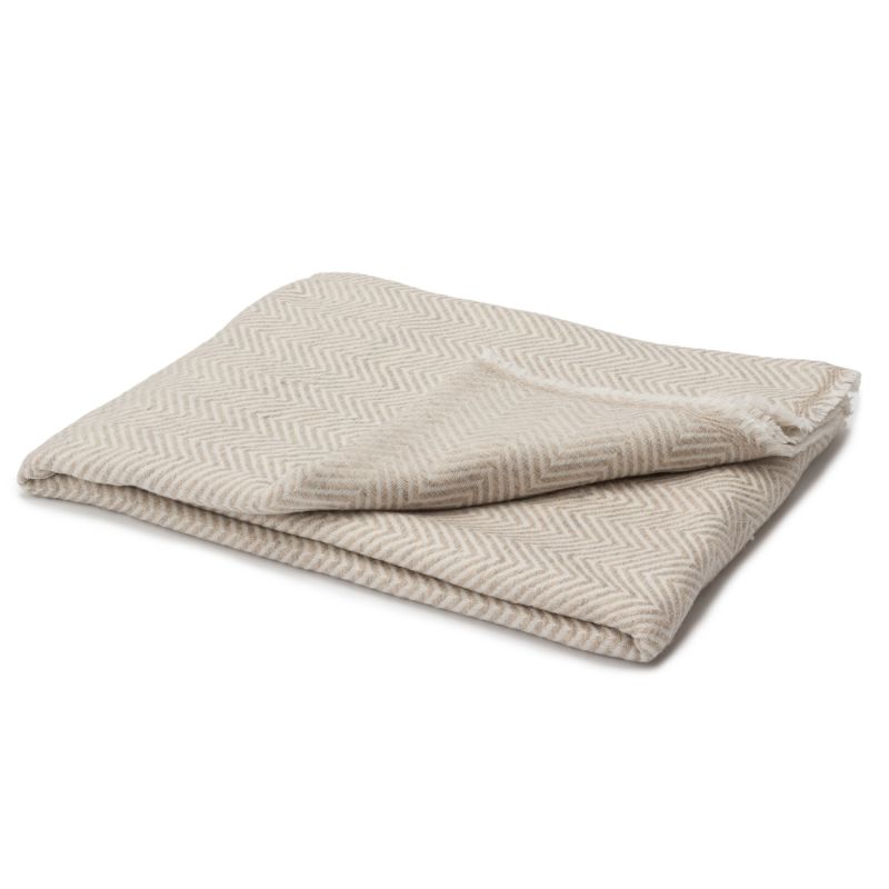 Zigzag Wheat Throw image