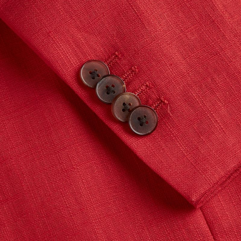 Linen Jacket Red image