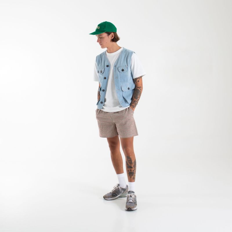 Otis Light Blue Denim Utility Vest image