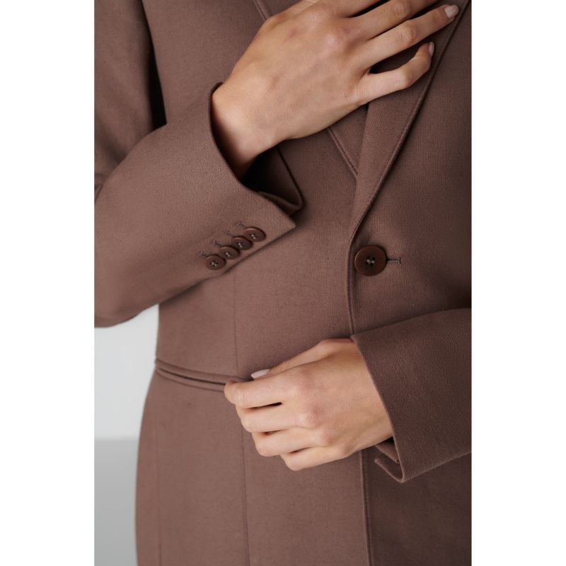 Janne Blazer In Chocolate Brown image