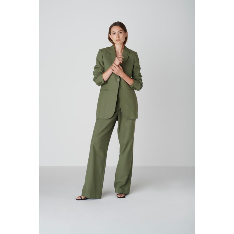 Janne Blazer In Olive Green image