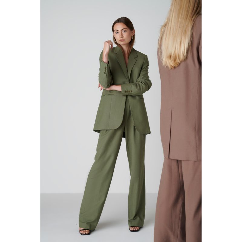 Janne Blazer In Olive Green image