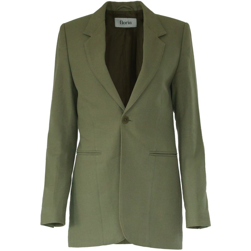 Janne Blazer In Olive Green image