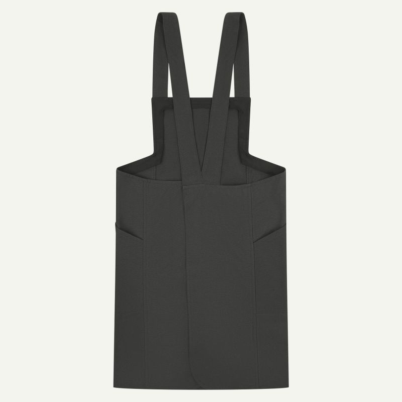 Japanese-Style Canvas Apron - Charcoal image