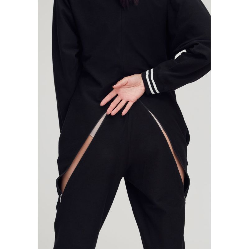 Jumpsuit Bombersuit - Black image