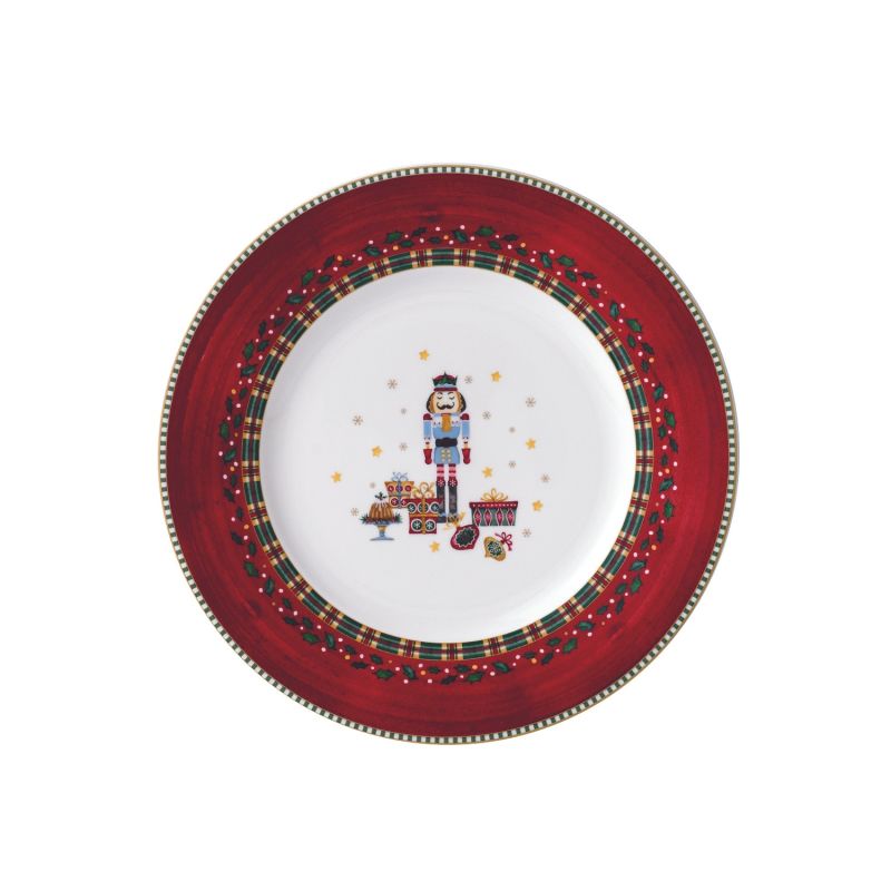 Prouna Nutcracker Salad / Dessert Plate, Set Of 4 Twig New York