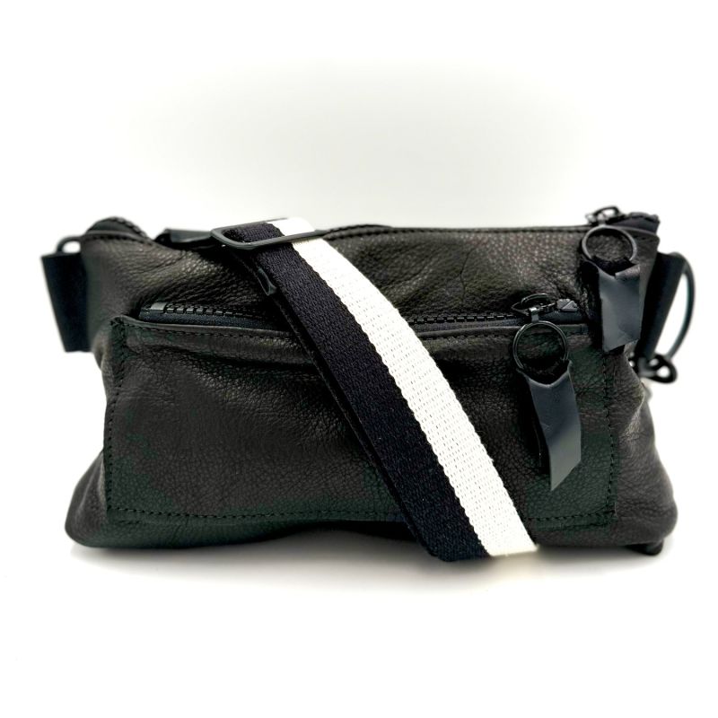 Jean Sling Bag In Black Leather image