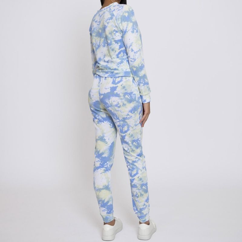 Cloud Tie-Dye Terry Sweat Suit image