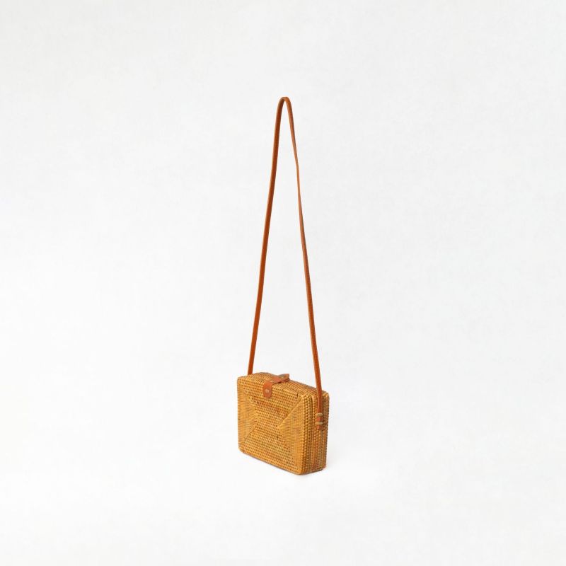 Rae Rattan Crossbody Bag image