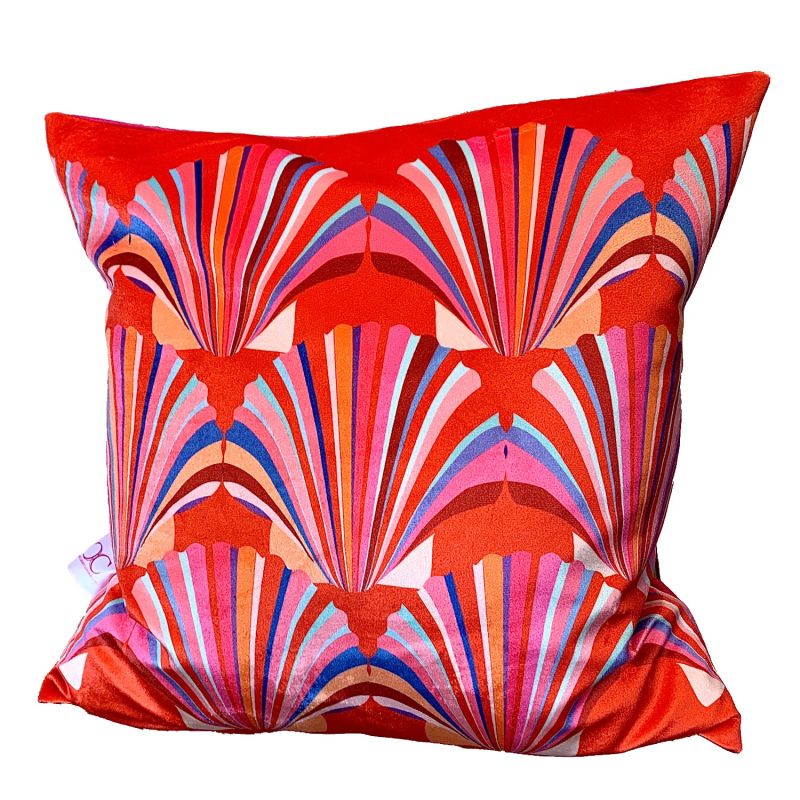 Red Velvet Sublime Shell Cushion image