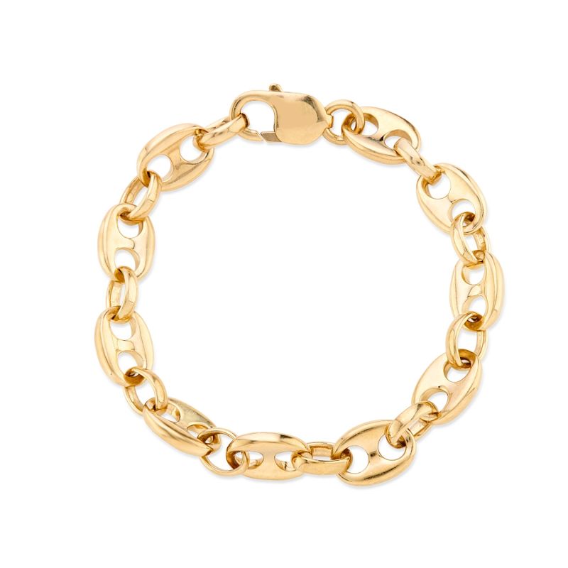 Maddox Yellow Gold Vermeil Marina Link Bracelet image