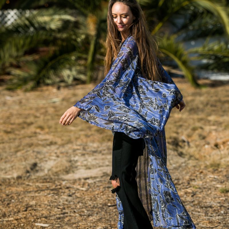 Gemini Blu Kimono image