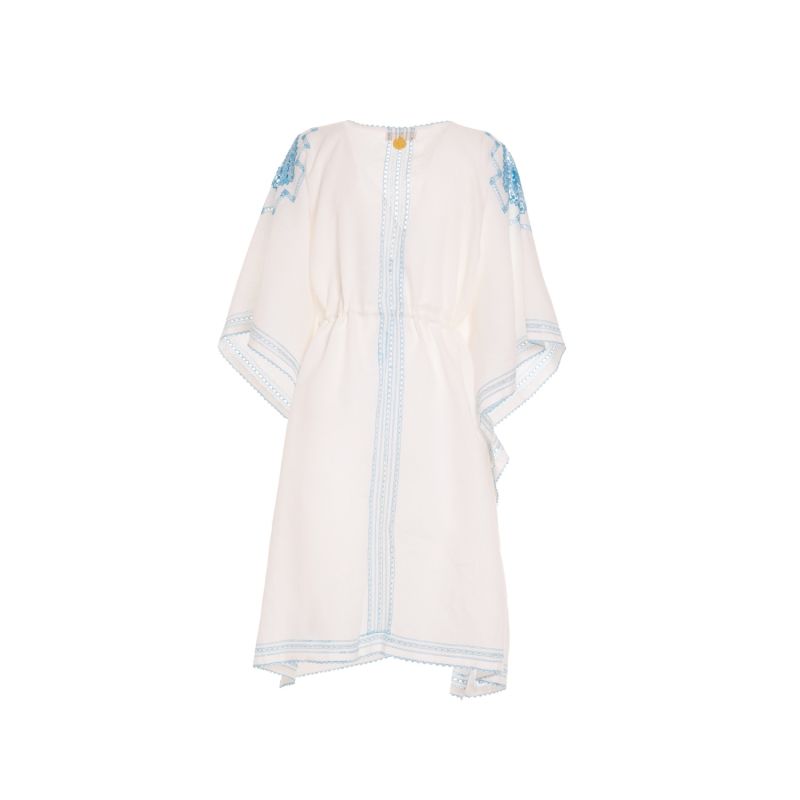 Uliana Beach Kaftan In Elegant White image