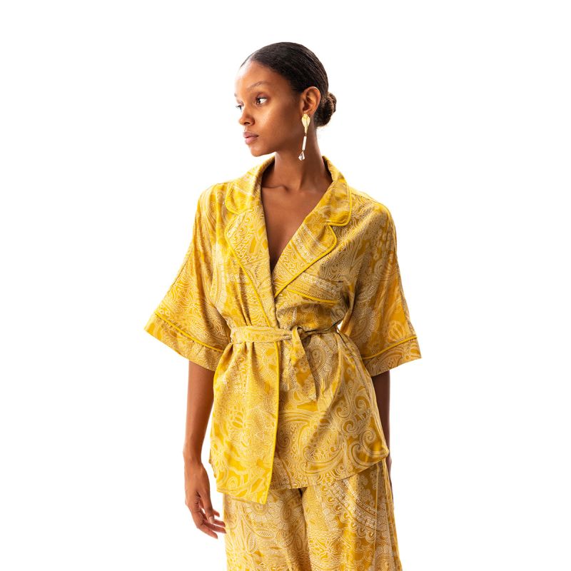 Johona Pajama Style Shirt image