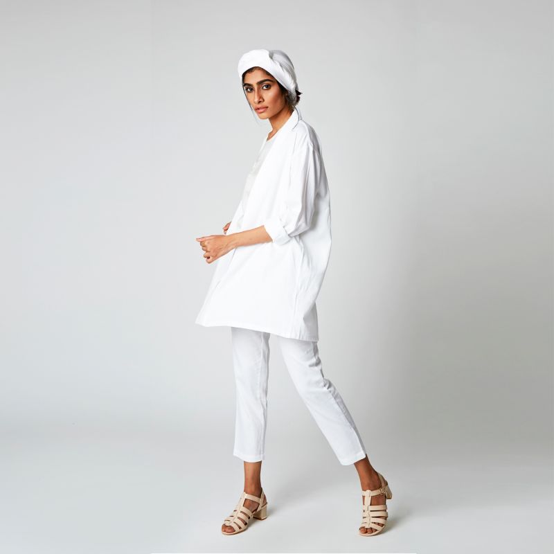 The Tiwa Kimono In White image