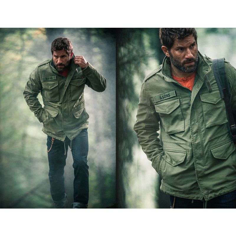 Surplus Army Jacket | &SONS Trading Co | Wolf & Badger
