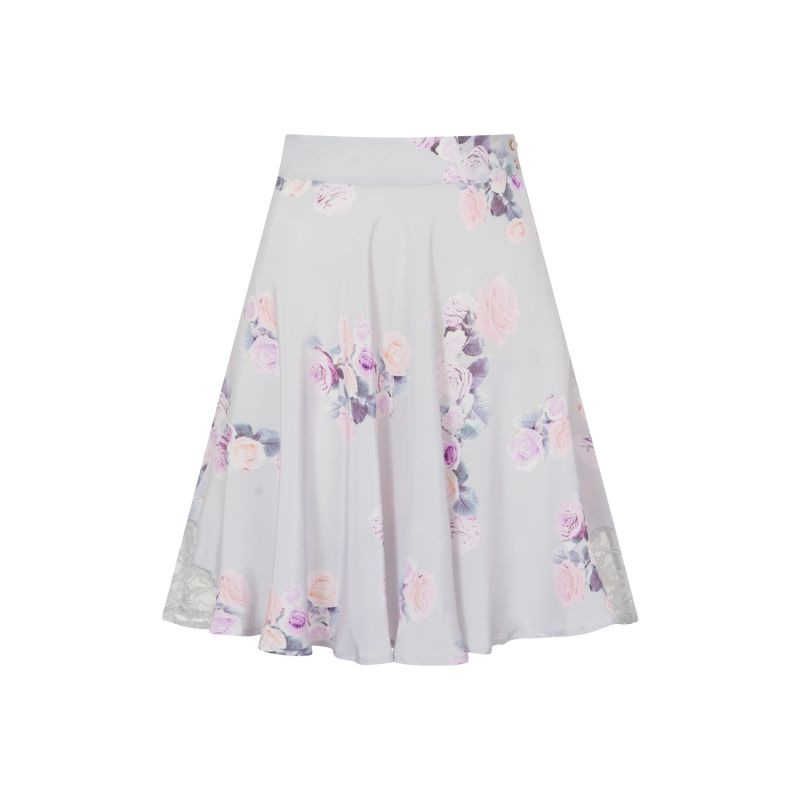 Rose Silk Skirt image