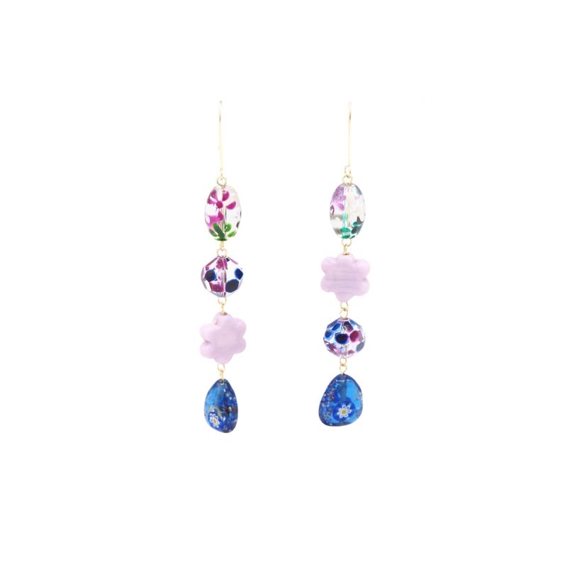 Juli Earrings - Blue image