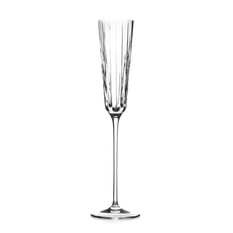 Pair Of Crystal Champagne Flutes image