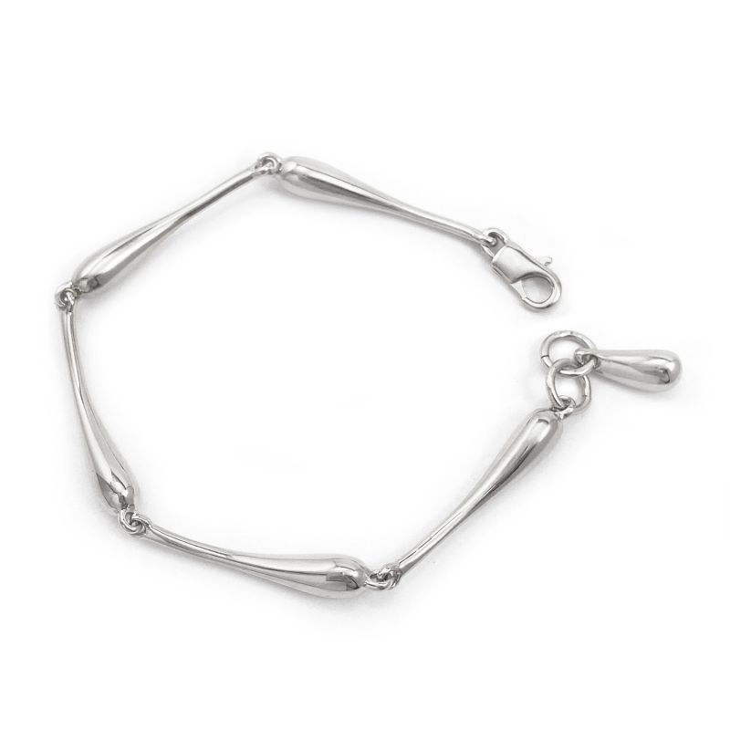 Droplet Bracelet - Silver image