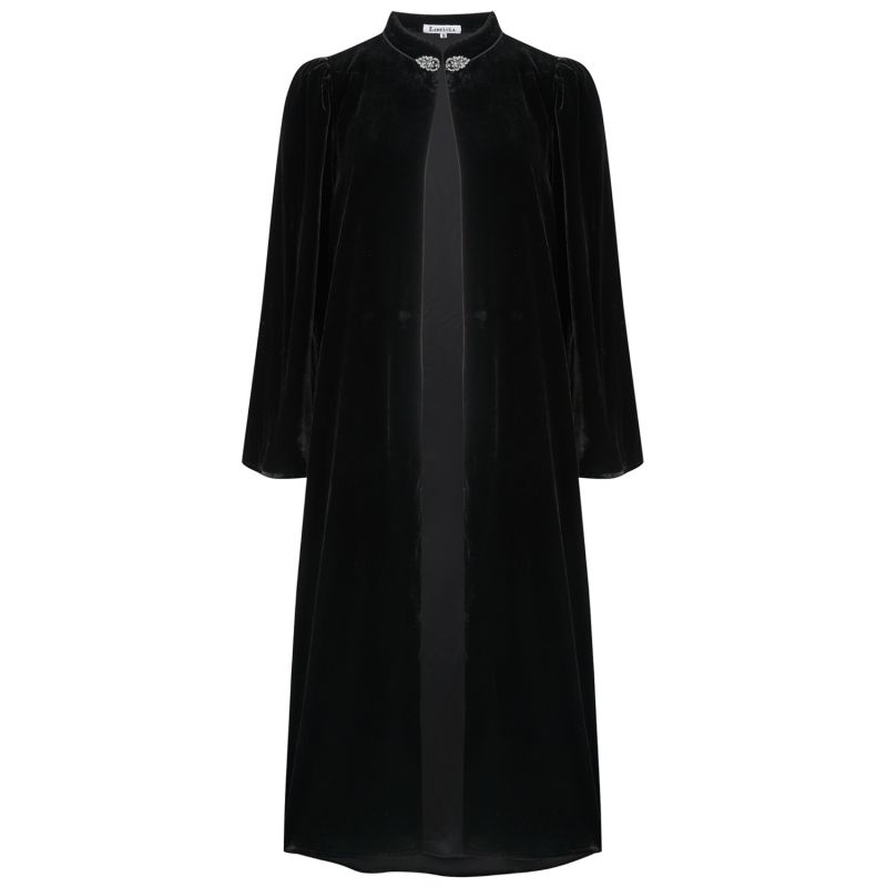 Laura Coat Black Velvet image