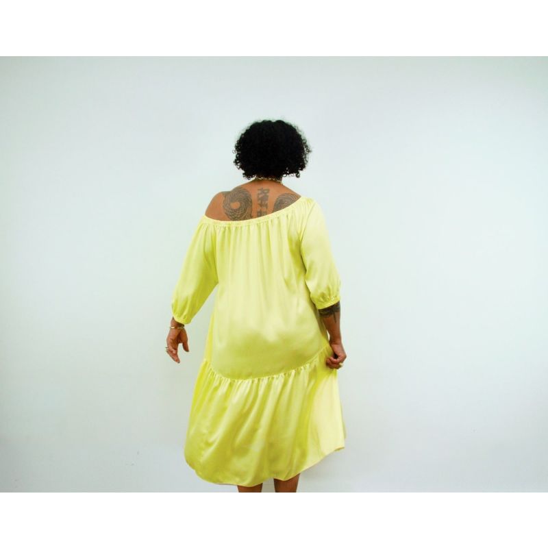 Ausus - Sherbet Yellow Maxi Dress image