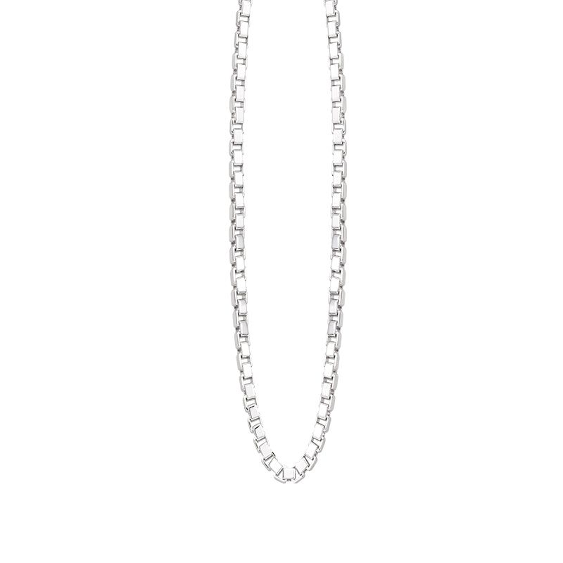 Sterling Silver Box Chain Necklace image