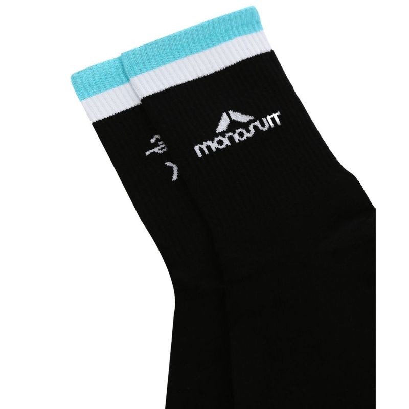 Zozh Socks Cotton- Black & Blue image