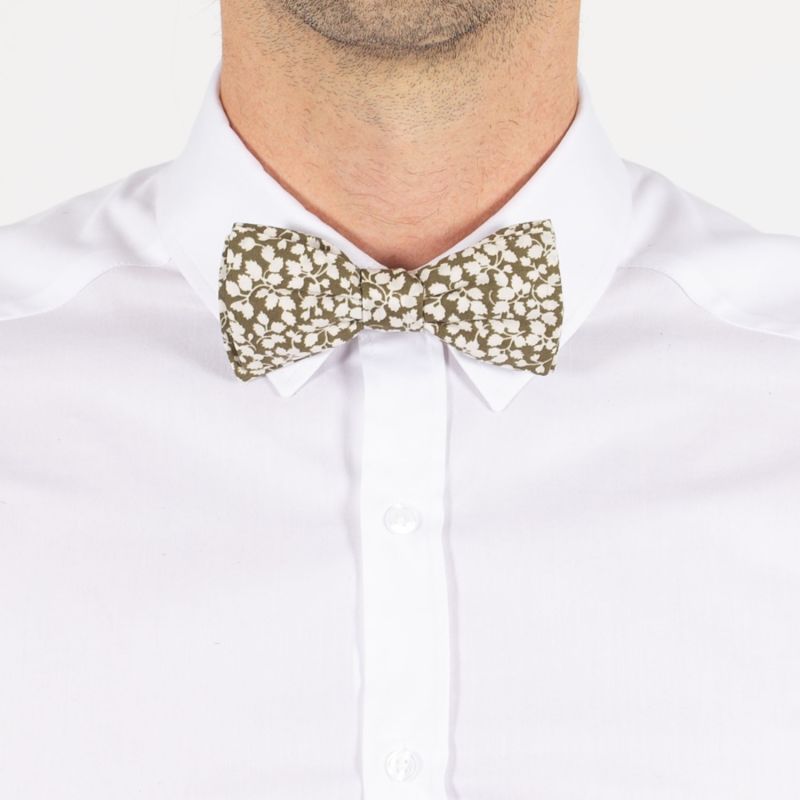 Khaki Liberty Glenjade Bow Tie image