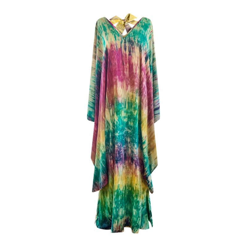 Nora Tie-Dye Caftan Dress image