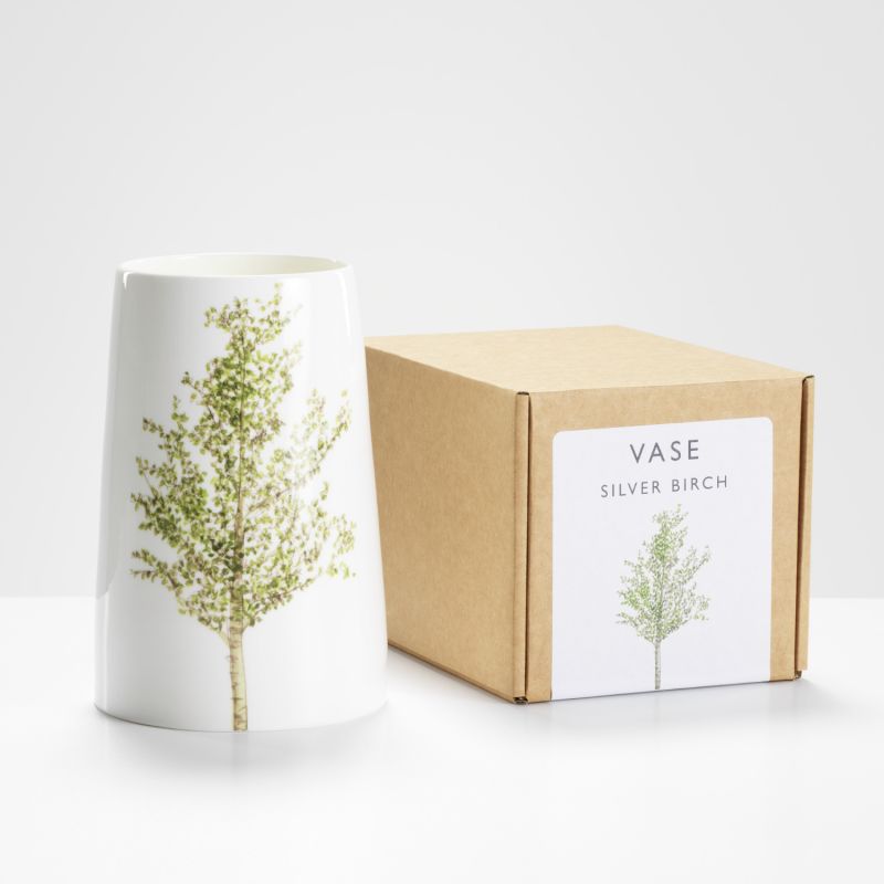 Silver Birch Vase image