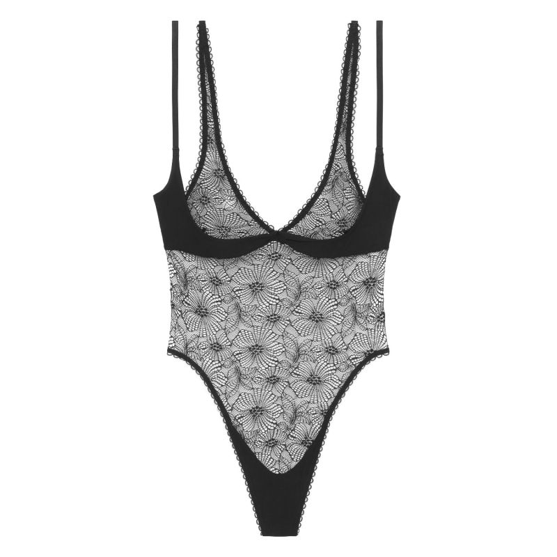 Kate Bodysuit - Black image