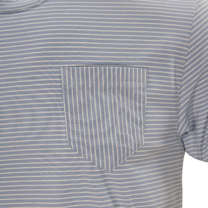 Tate Crew Sky & White Stripe image