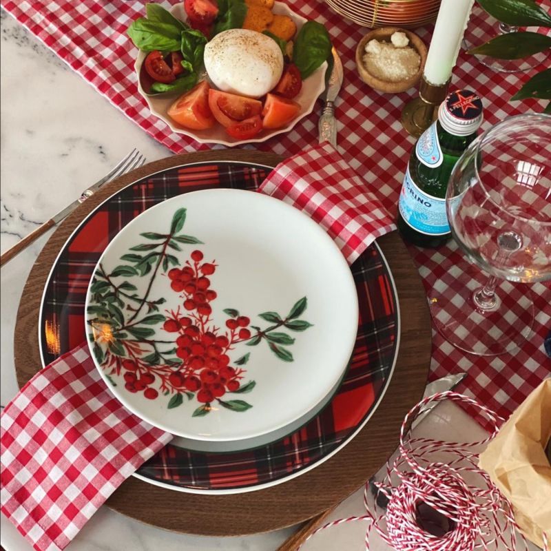 Red Berry Collection Dessert Plate image