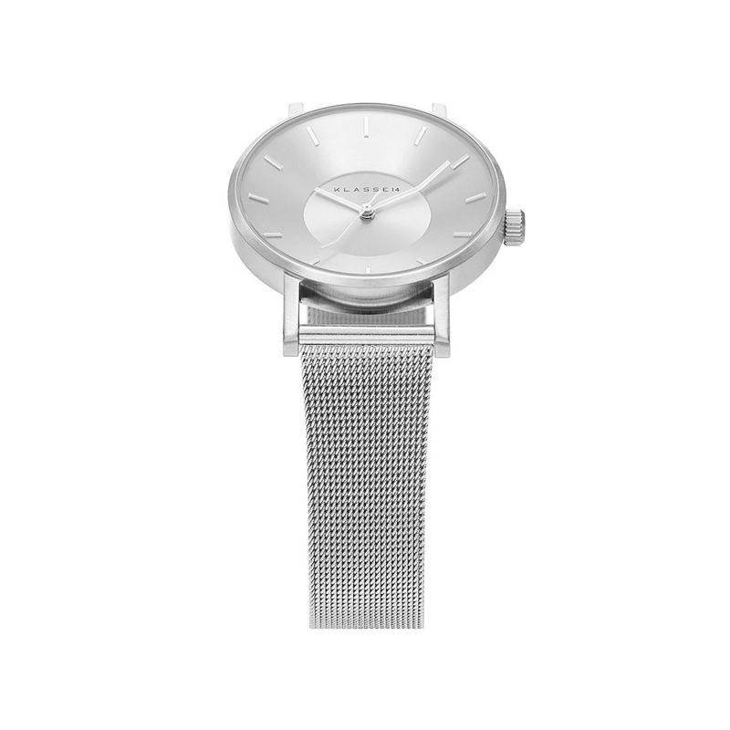 Volare Silver With Mesh Band 36Mm image