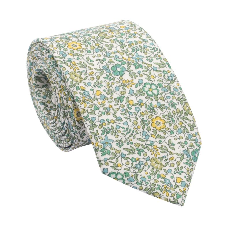 Lime Katie & Millie Liberty Slim Tie image