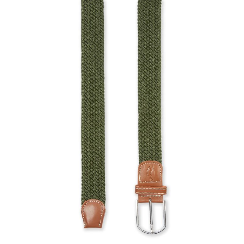 One Size Woven Belt - Green image