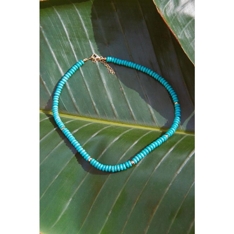 Kiki Turquoise Beaded Necklace image