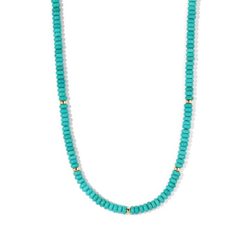 Kiki Turquoise Beaded Necklace image