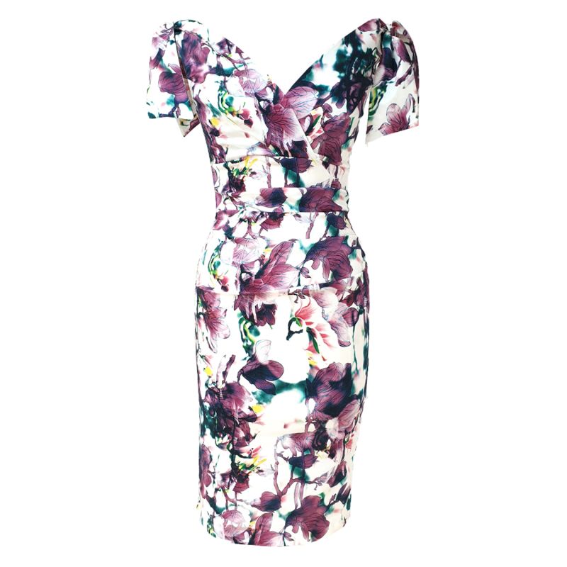 Kimi Floral Print Cotton Dress image